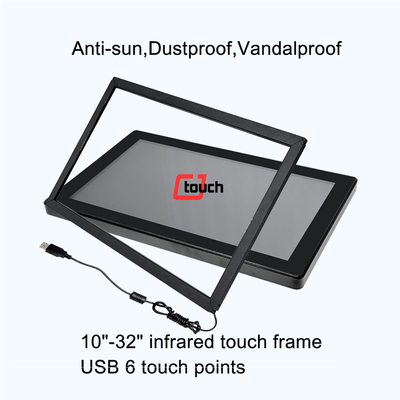 aanraking 10 ponits 43“ van de het Touche screenmonitor van IRL Uitrusting van het het Punttouche screen Multi