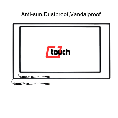 58“ Waterdicht het Kadertouch screen van IRL, het Touche screen van IRL voor LCD Voltage 5V