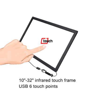 50“ 10 Punten Digitaal Infrarood Touch screen voor Interactieve Whiteboard