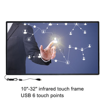 48“ de Sensortouch screen van Multitouch IRL, 10 Touchpoints IRL Aanrakingsvertoning