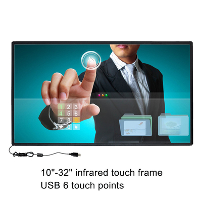 40“ Antiglare Infrarood Touch screen voor de Aanraking van de Reclamevertoning 10points