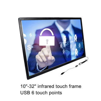 Praktisch 86 Duim Infrarood Touch screen met USB-Interface Hoge Gevoeligheid