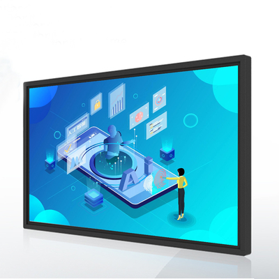 Vandalproof de Vertoningsmonitor van 55inch HD LCD, het Kadertouch screen van IRL voor Onderwijs