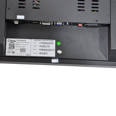 Vandalproof de Vertoningsmonitor van 55inch HD LCD, het Kadertouch screen van IRL voor Onderwijs