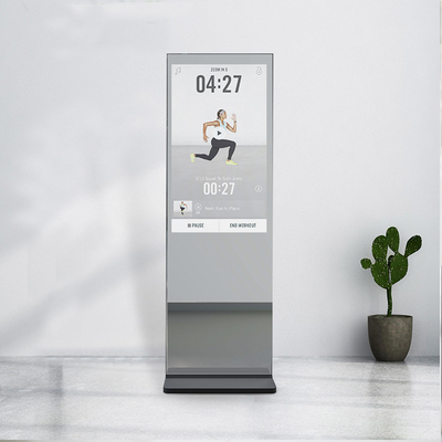 43 duimtouchscreen Slimme Spiegel, 3D Interactieve Spiegel van de camerageschiktheid